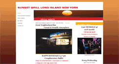 Desktop Screenshot of lisunsetgrill.com